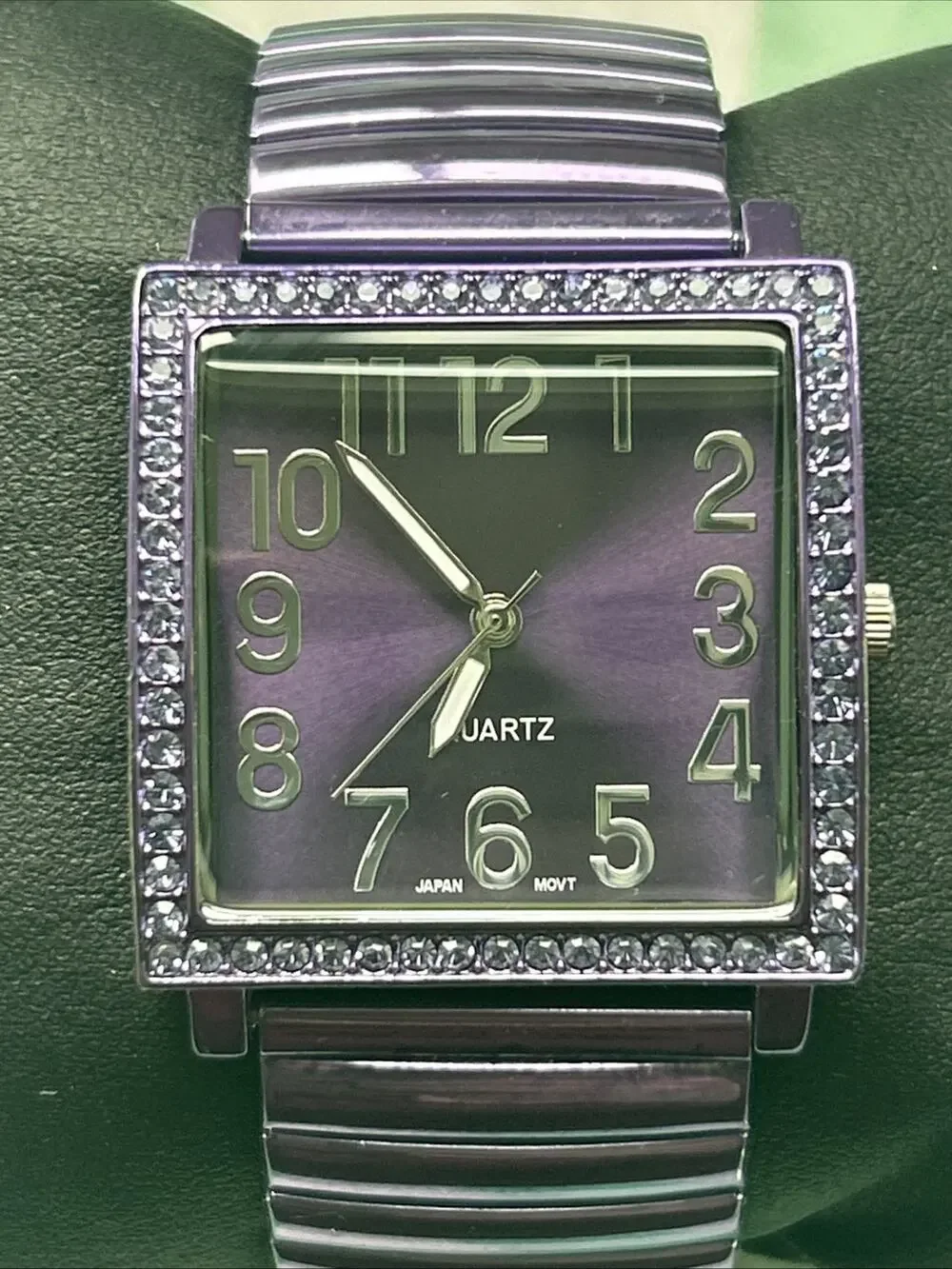 Women’s All Purple Stretch Band Quartz Watch